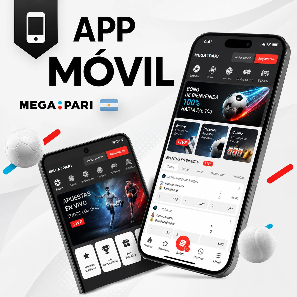 App movil de Megapari