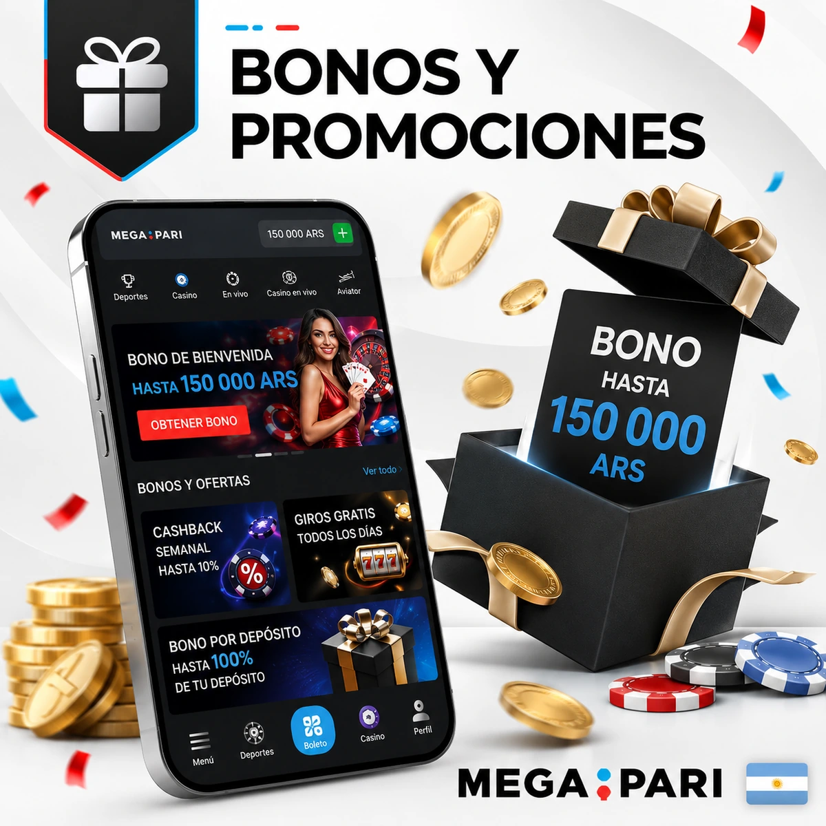 Promociones semanales de Megapari